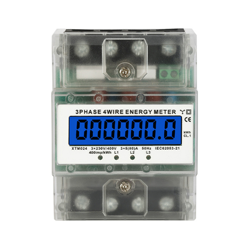 Three Phase Four Wire Transparent Energy Meter