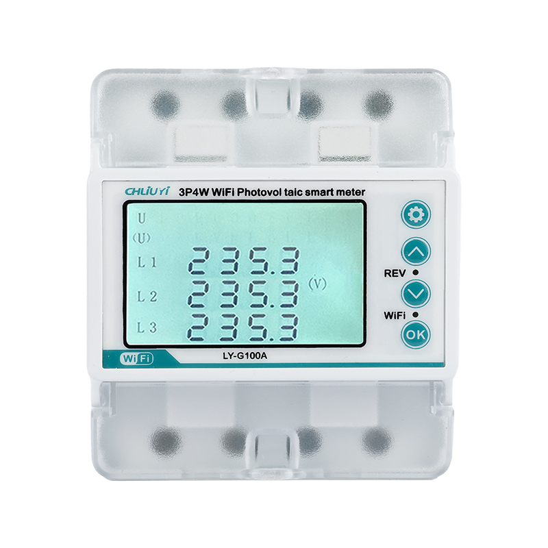 LY-G100A Three Phase Multifunctional 4P Electric Meter