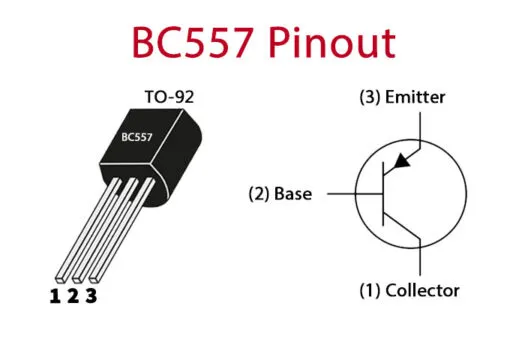 BC557-Pinout