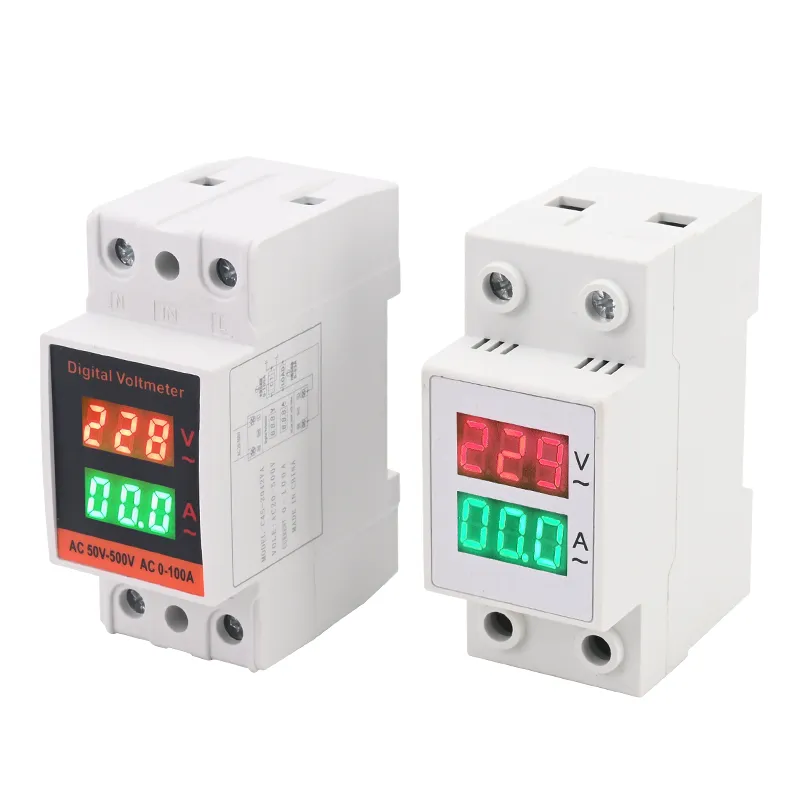 Guide rail AC intelligent digital display meter (5)
