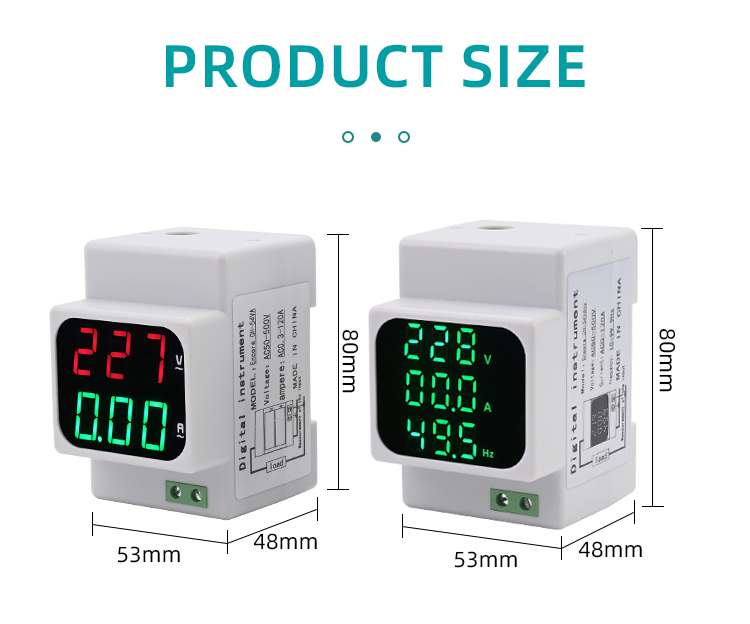 Guide rail intelligent digital display description (5)