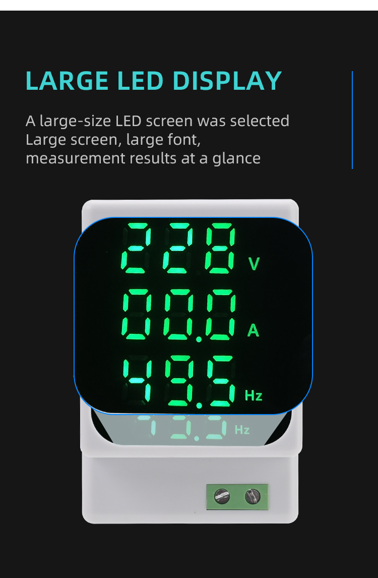 Guide rail intelligent digital display description (6)