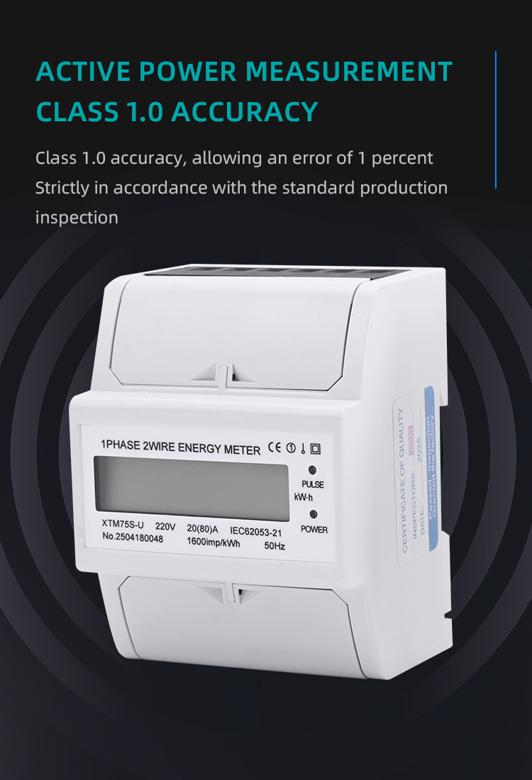 Single-Phase Two-Wire Energy Meter descripiton (10)