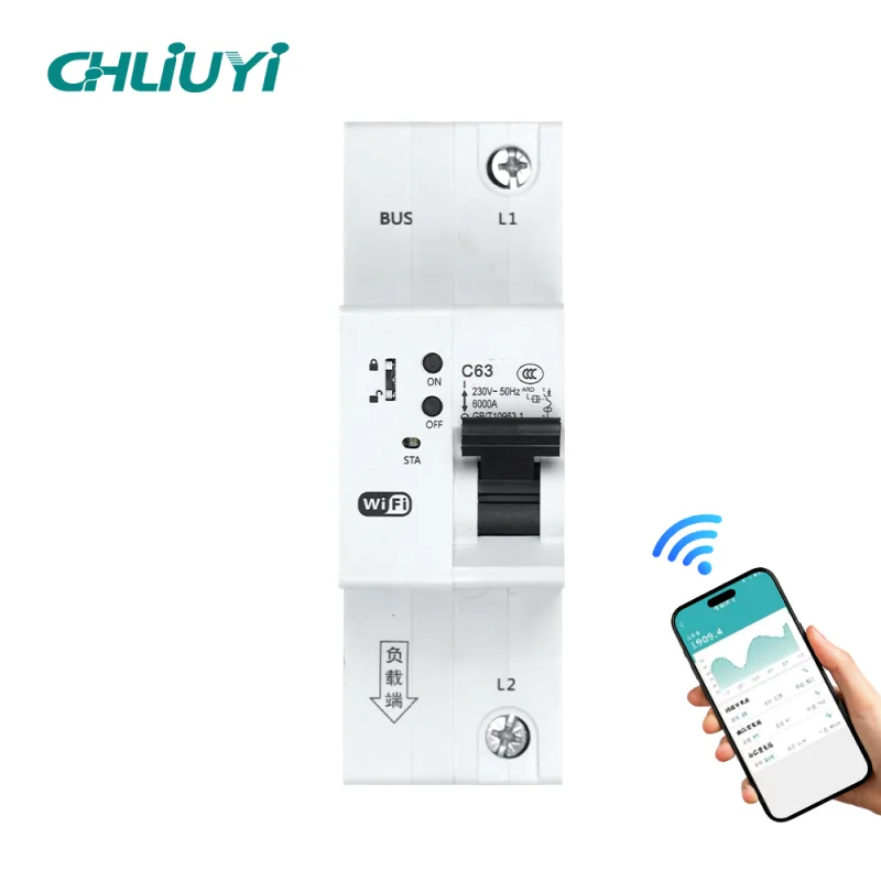 1P Plastic Intelligent Miniature Circuit Breaker (1)