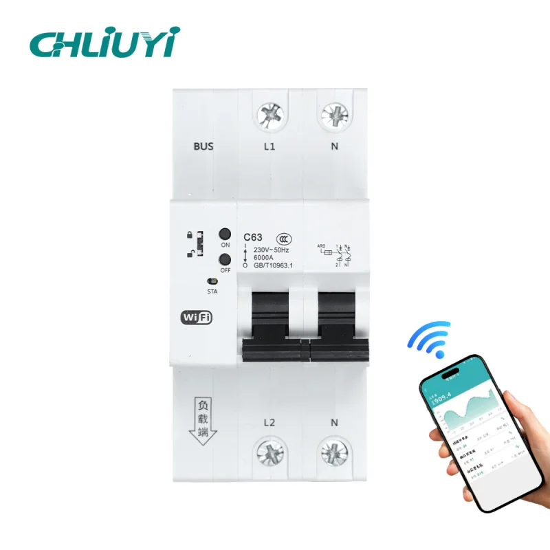 2P Plastic Intelligent Miniature Circuit Breaker (1)