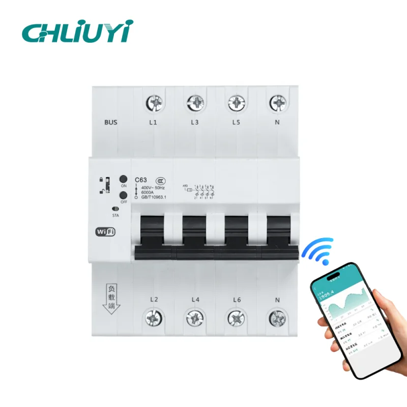 4P Intelligent Plastic Miniature Circuit Breaker (1)