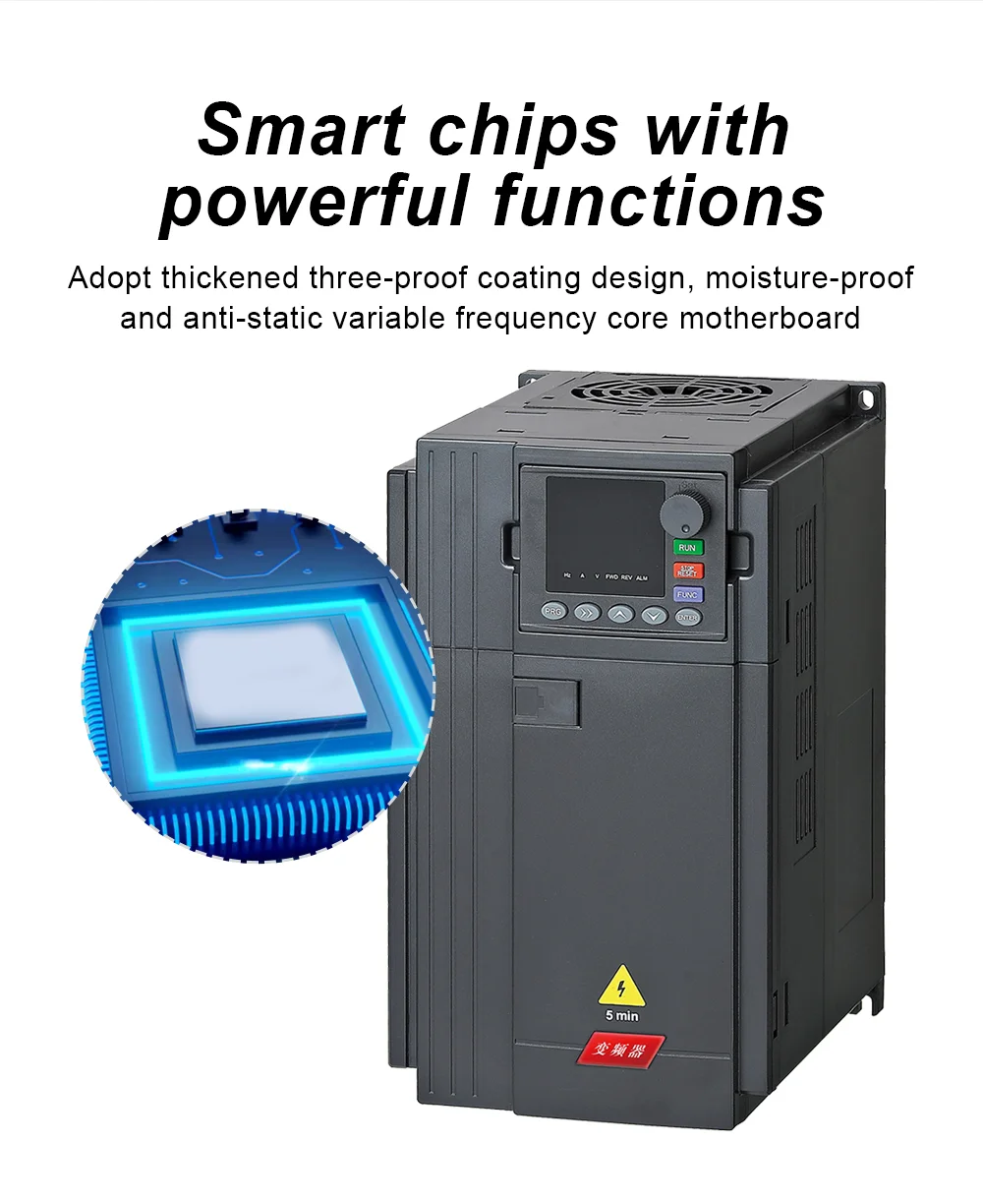 High efficiency single phase variable frequency inverter power supply (12)