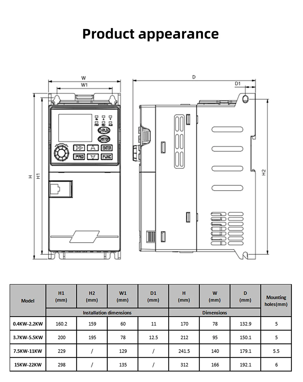 High efficiency single phase variable frequency inverter power supply (13)