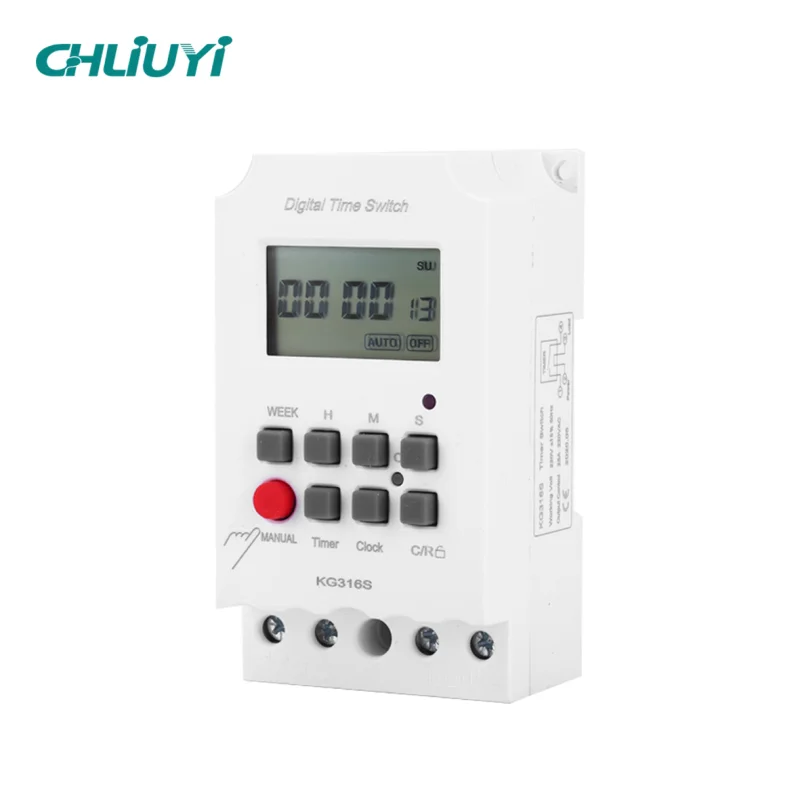 KG316S 16-channel microcomputer digital second-controlled timer switch