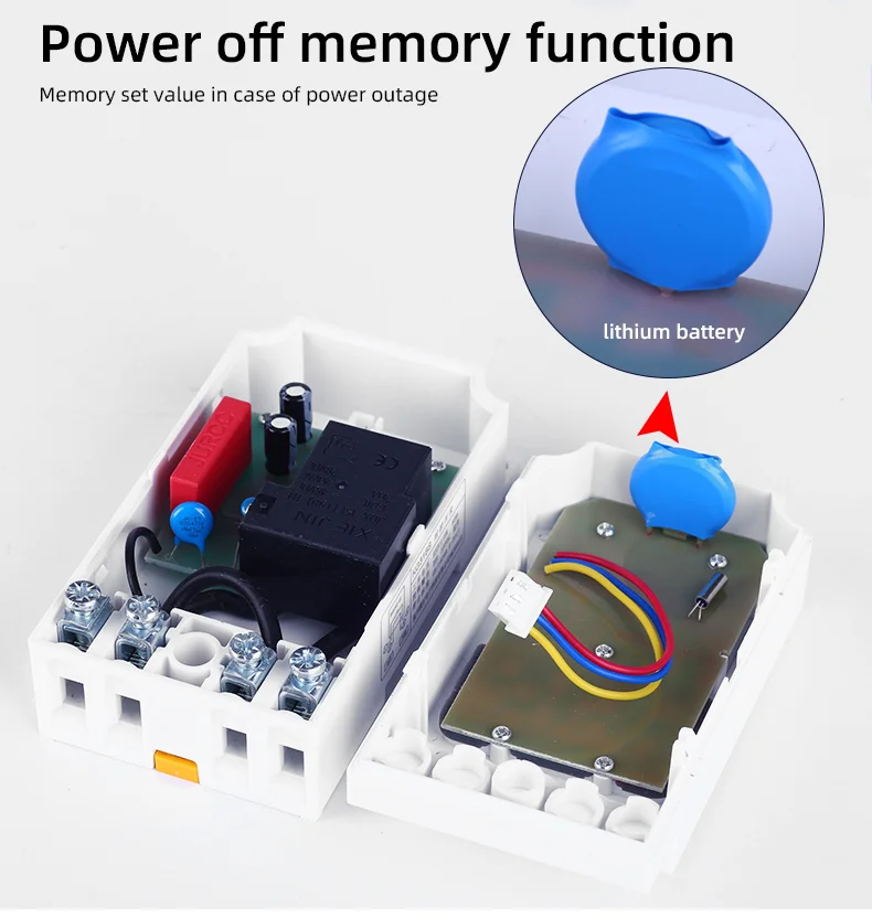 KG316S 16 channel microcomputer digital second controlled timer switch (5)