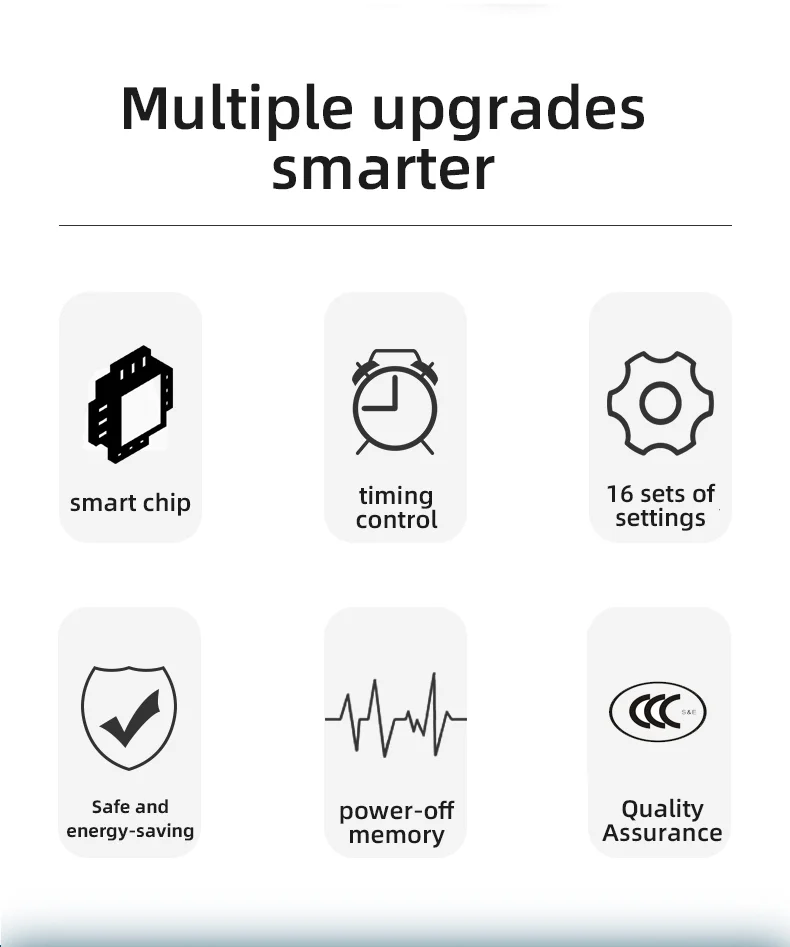 KG316T Battery powered Safety System Digital Rail mounted Timing Switch (2)