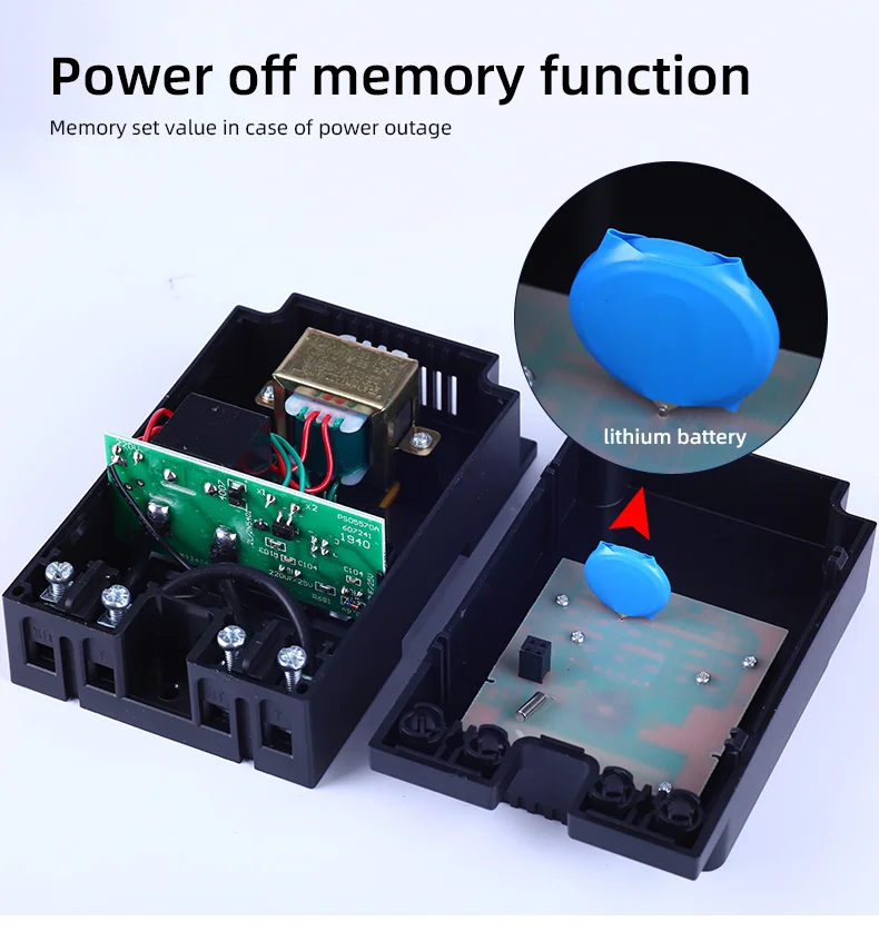 KG316T Battery powered Safety System Digital Rail mounted Timing Switch (5)