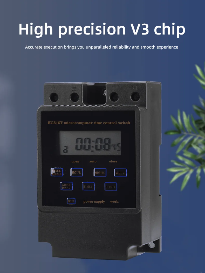 KG316T Battery powered Safety System Digital Rail mounted Timing Switch (7)