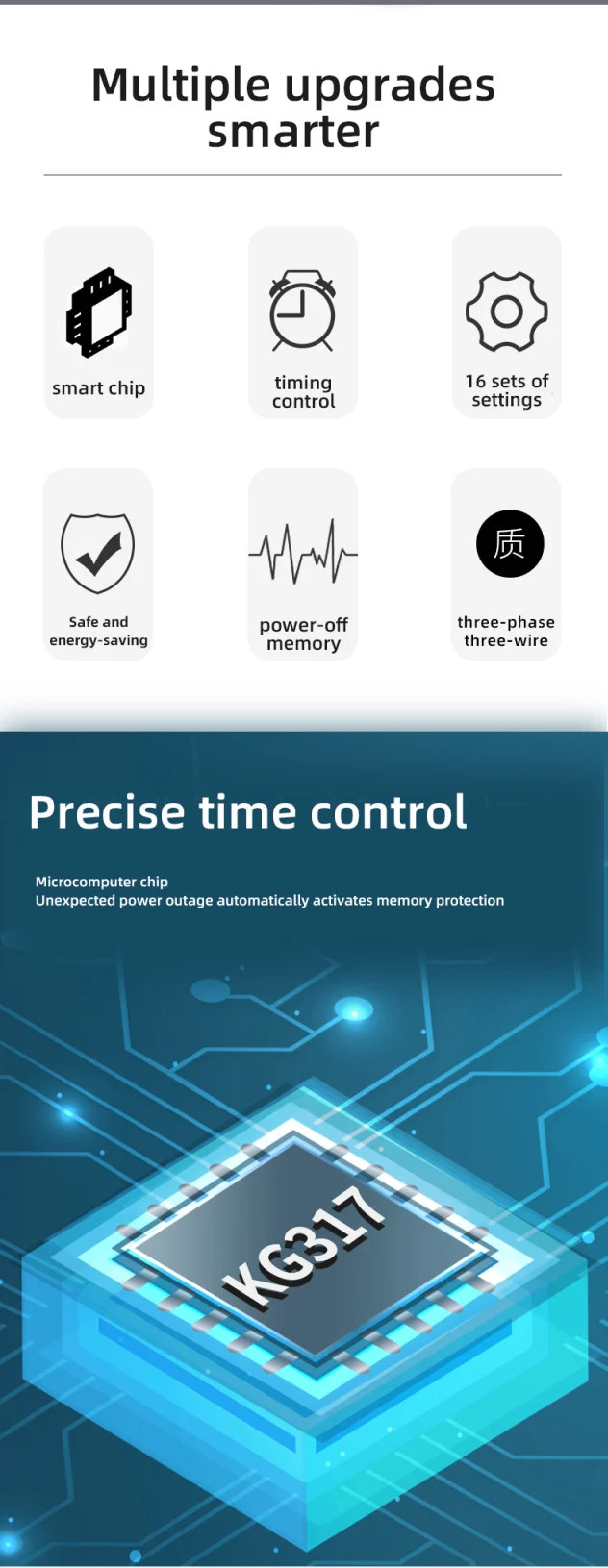 KG317T Battery powered Programmable Electronic Timing Switch (2)