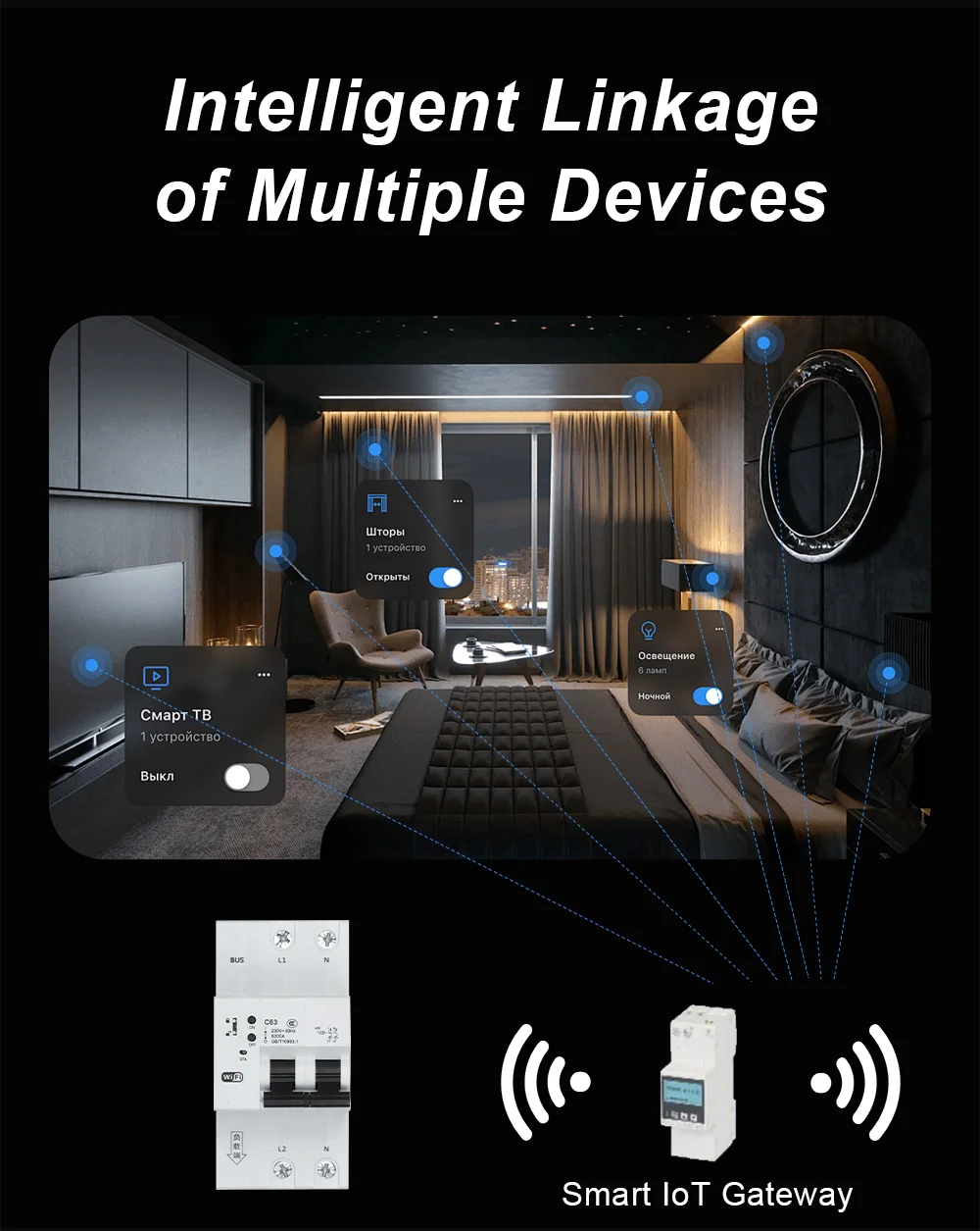 Plastic Intelligent Miniature Circuit Breaker (3)