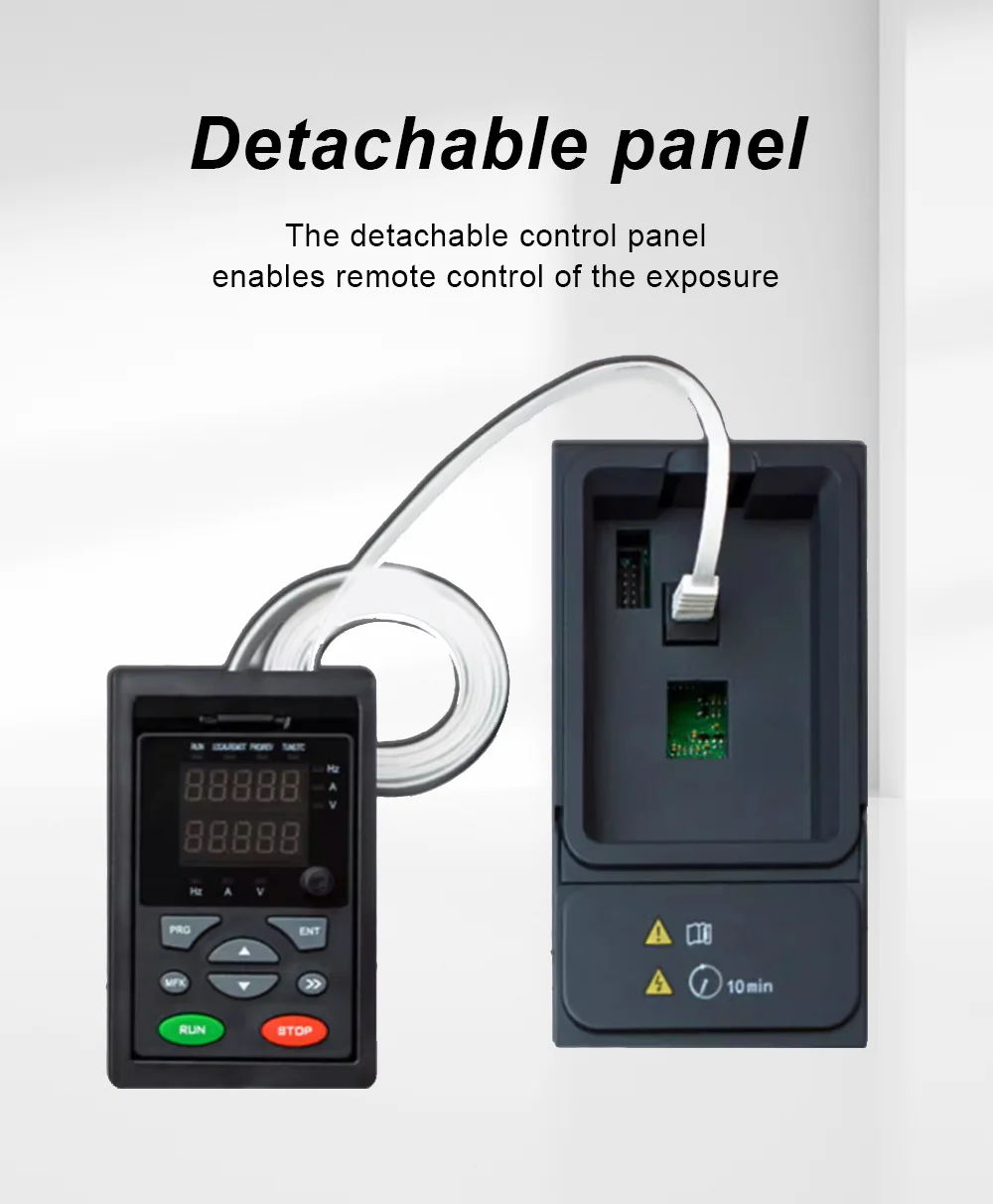 Three phase power supply inverter 380V VFD PID control variable frequency drive controller motor (10)