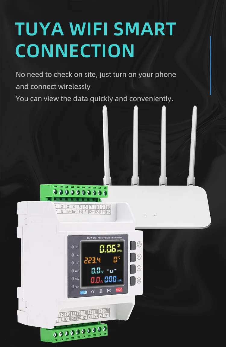 Two way three phase 1000A accuracy class 1