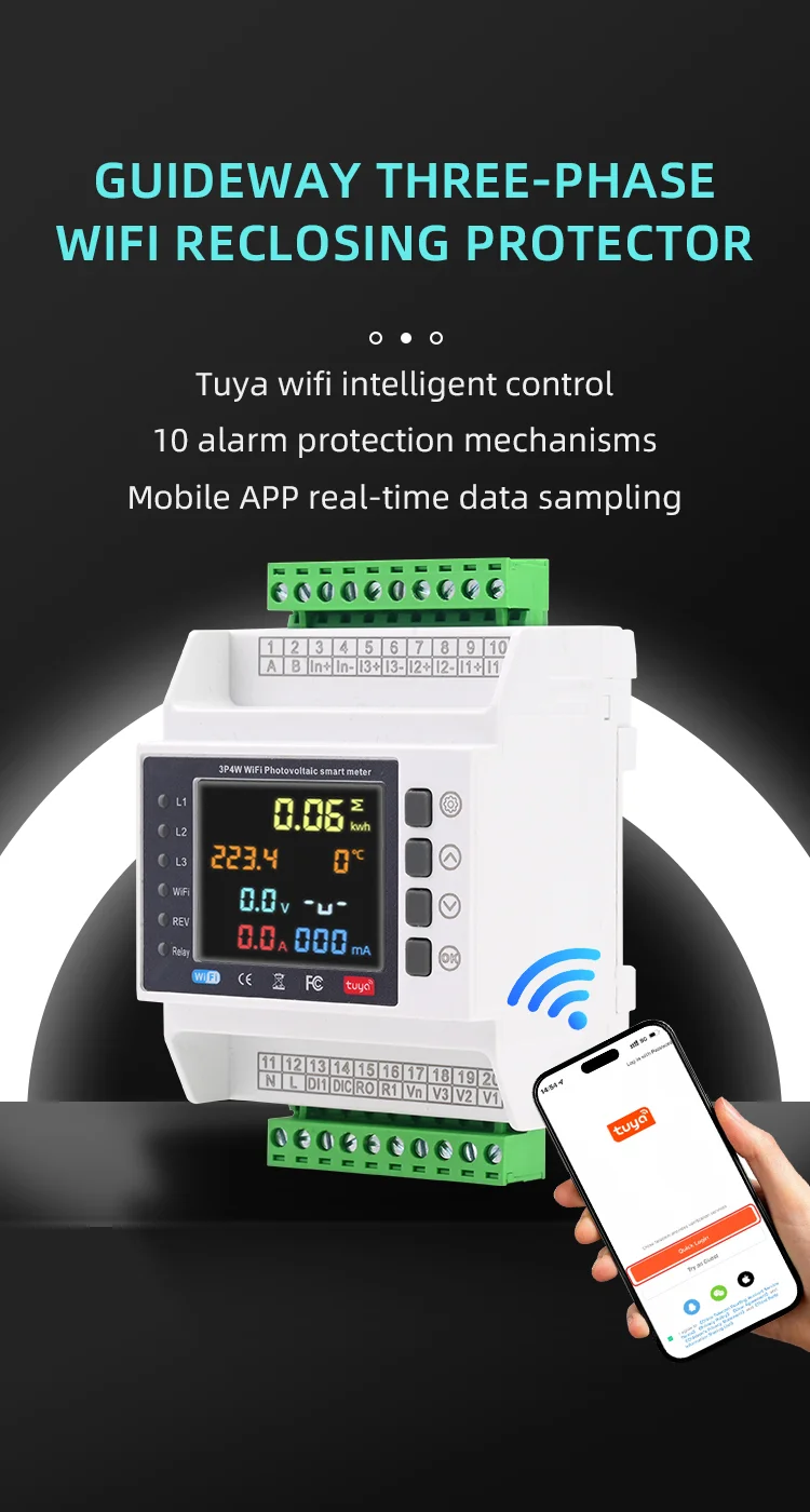 Two way three phase 1000A accuracy class 1
