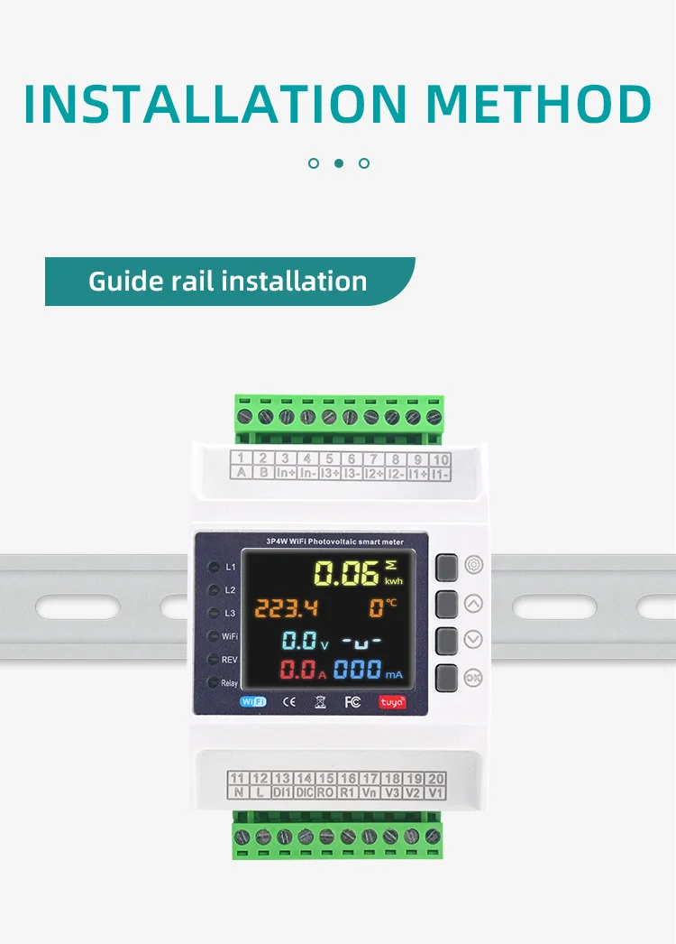 Two way three phase 1000A accuracy class 1