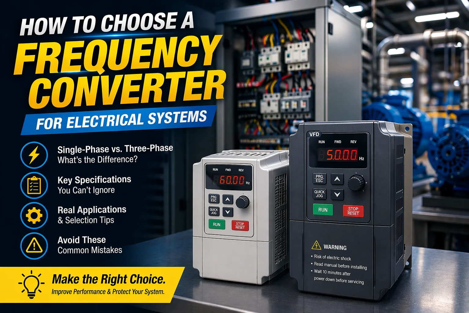 Frequency Converter Basics for Electrical System Design - Liuyi Electric
