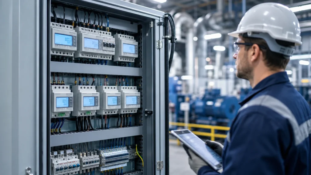 industrial energy meter smart power monitoring banner