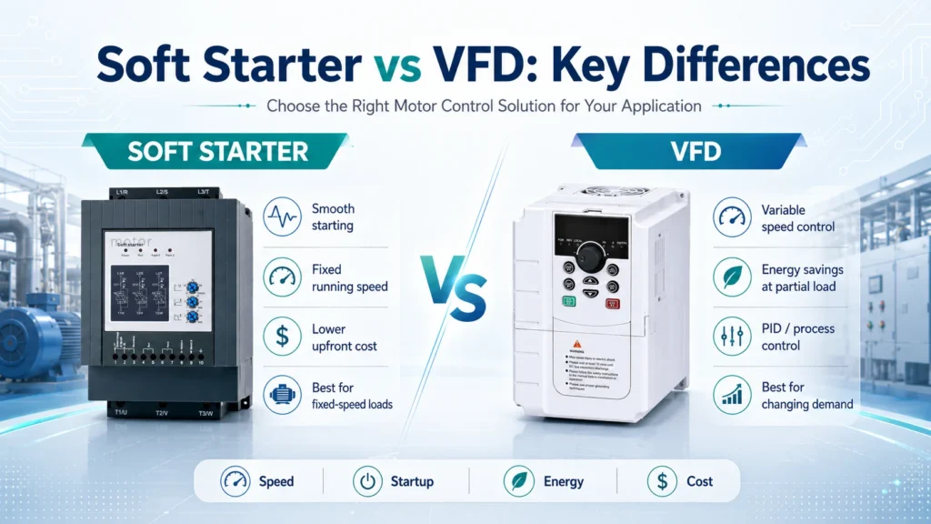 soft starter vs vfd key differences comparison 1280x720